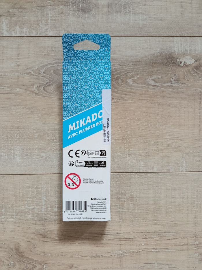 Jeu Mikado Neuf Ducale avec plumier en bois - photo numéro 2