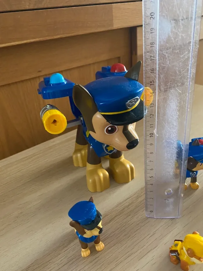 Figurines pat patrouille paw patrol chase Ruben zuma chien véhicule voiture - photo numéro 8