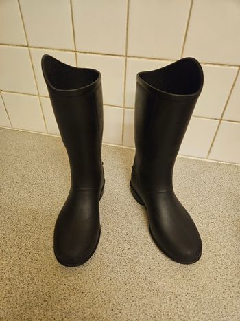 Bottes équitation  Fouganza P 29 noir