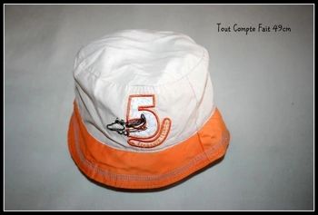 Bob beige Tout Compte Fait 49cm avec élastique