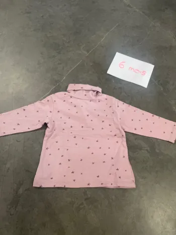Pull col roulé