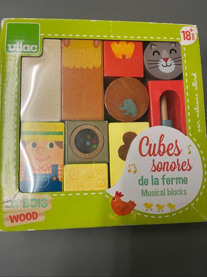 Cubes sonores de la ferme