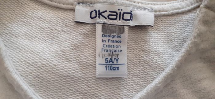 Sweat fille 5-6 ans / Okaïdi - photo numéro 2
