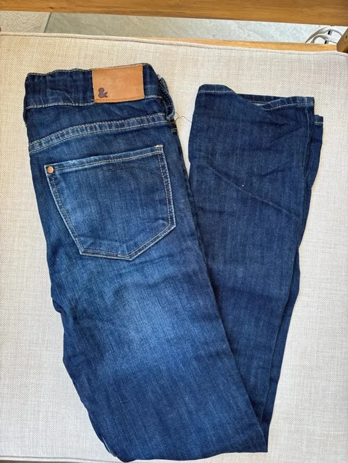 jean slim bleu foncé