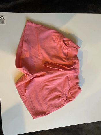 Short rose à cordon et à poche pour enfants filles