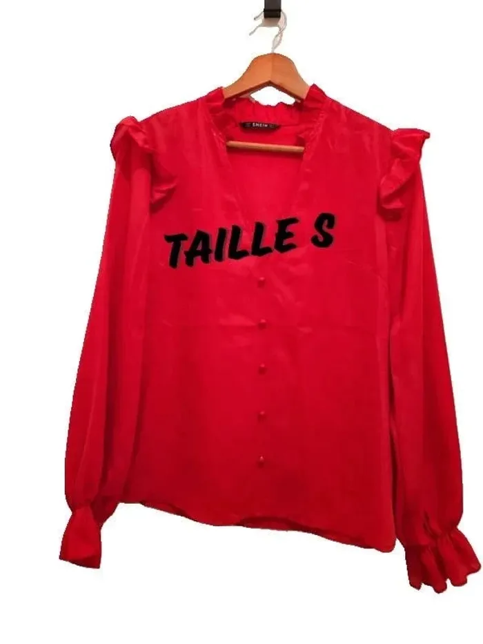 ChemisierRouge - 36/S - Neuf