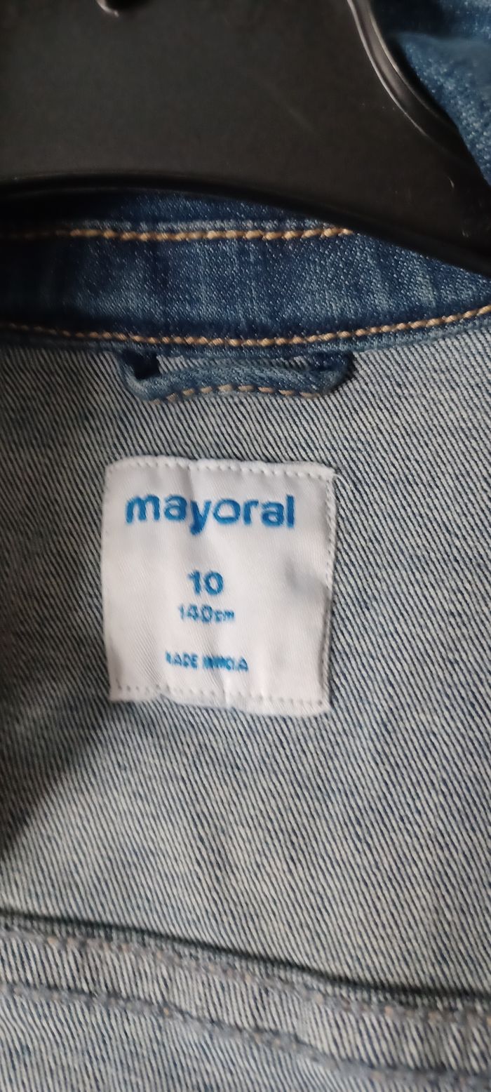 Très jolie veste jeans fille T 10 ans - photo numéro 7