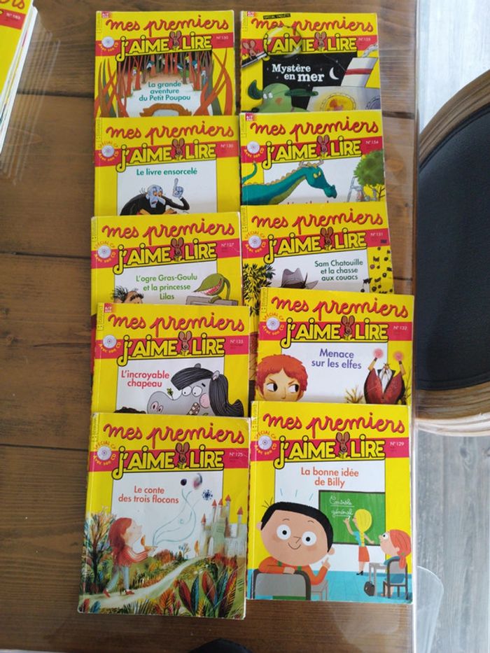 Lot mes premiers j'aime lire avec CD