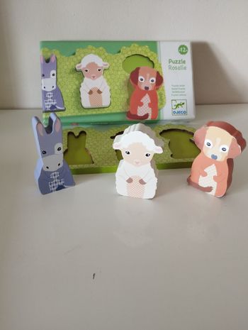 Puzzle en relief Djeco Rosalie