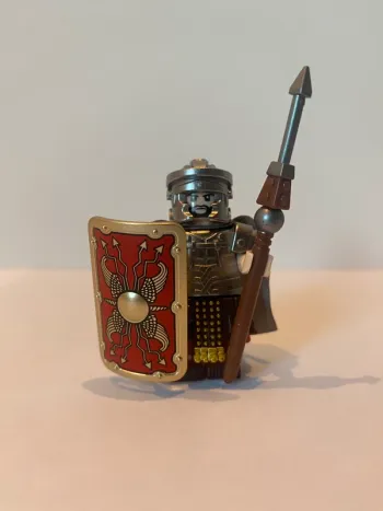 Figurine type lego légionnaire romain