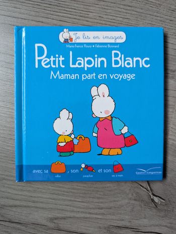 Petit lapin blanc. Maman part en voyage
