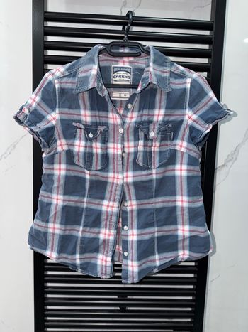 Blouse creeks à carreaux 