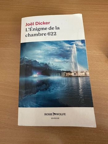 L’enigme de la chambre 622 Joël Dicker