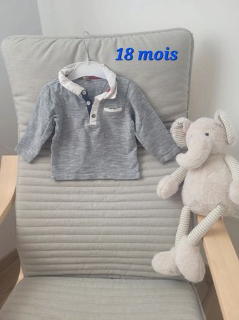 Tee shirt polo 18 mois