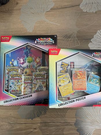 Lot 2 Coffret Pokémon Évolution Prismatique EV8.5