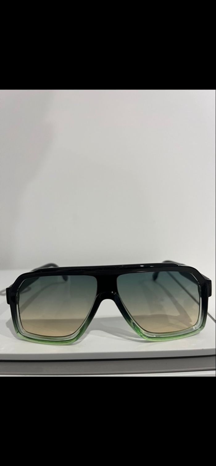 Lunette soleil look aviator rétro vintage