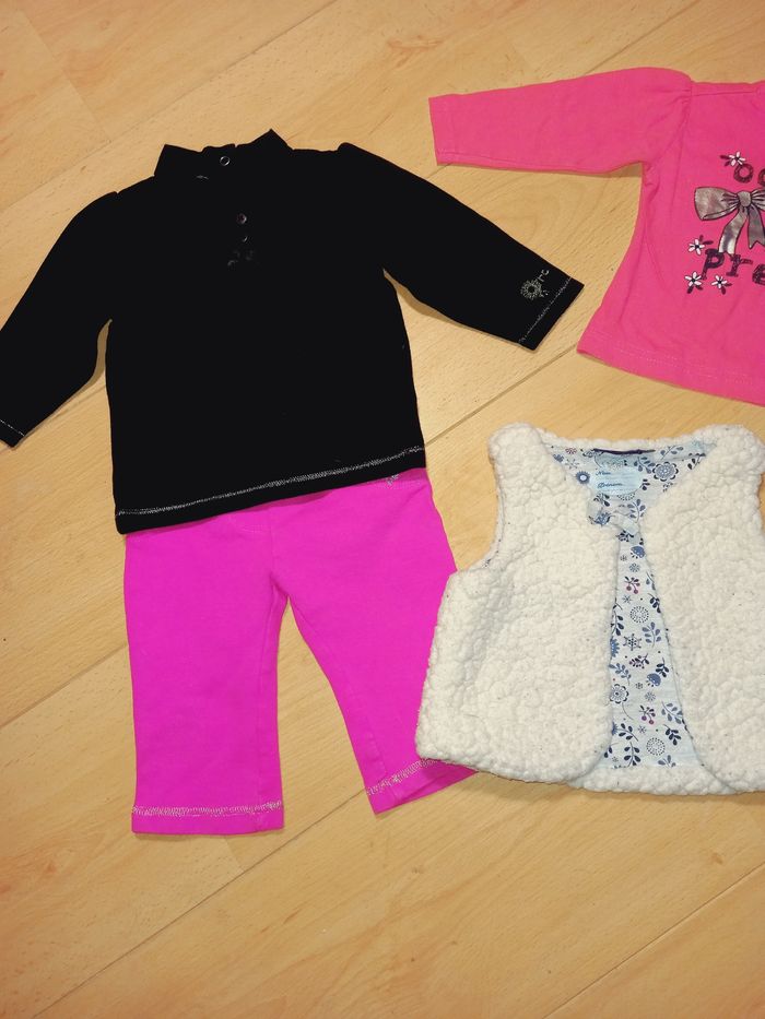 Lot 9 mois 71/74cm mi saison - photo numéro 3