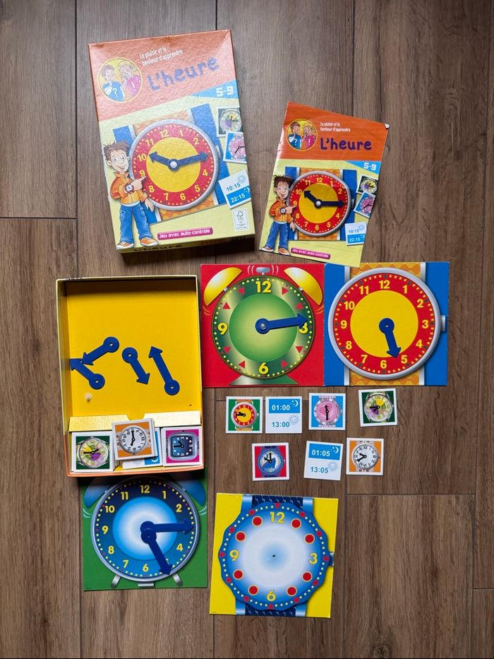Jeux éducatif l’heure  dès 5 ans - photo numéro 2
