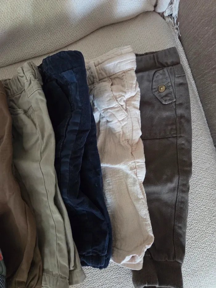 Lot de 8 pantalons 6 mois - photo numéro 3