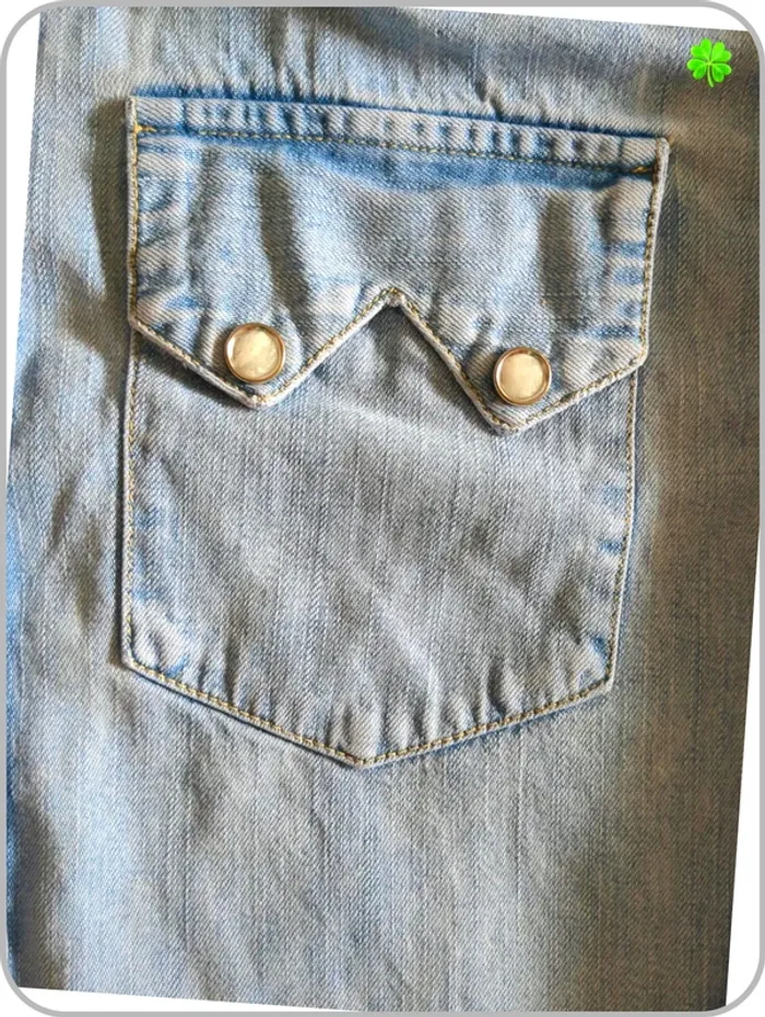 Chemise en jeans Levi's vintage RARE - photo numéro 4