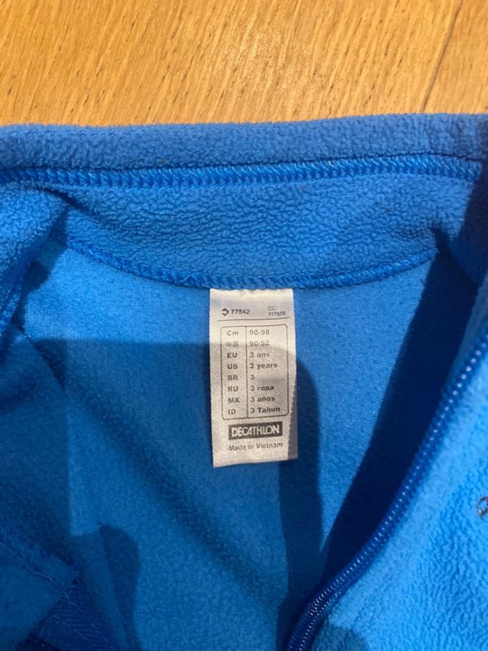 Veste polaire 3 ans - photo numéro 2