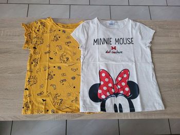 Lot de 2(+1) tee-shirts fille en 8 ans 
