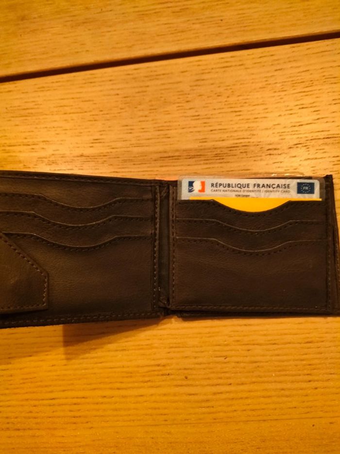 Portefeuille cuir billabong marron homme - photo numéro 8