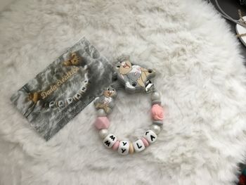 Attache tétine personnalisé pan pan