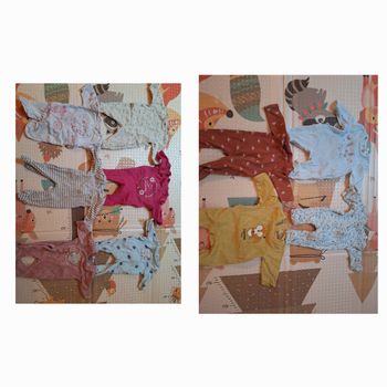 Lot vêtements 1 mois fille