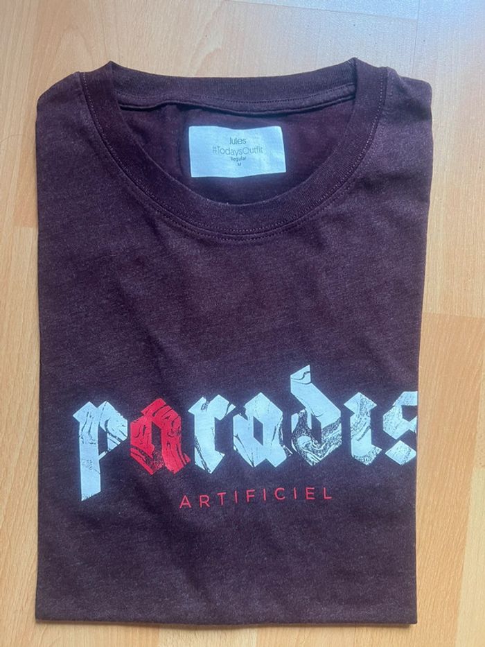 Tee shirt homme Jules Bordeaux taille M