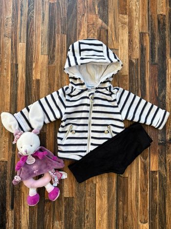 Ensemble sweat + legging 3 mois fille