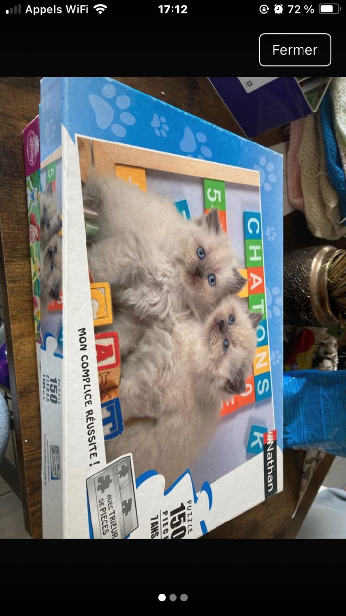 Lot 7 puzzles - photo numéro 8