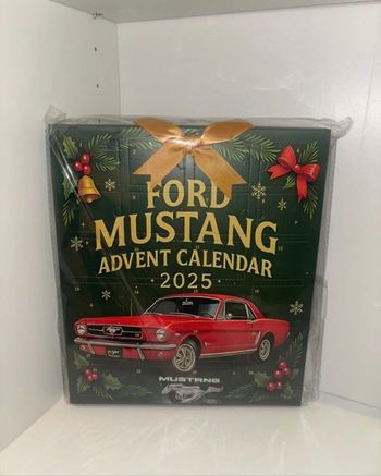 Calendrier de l’avent mustang Noël mini voiture