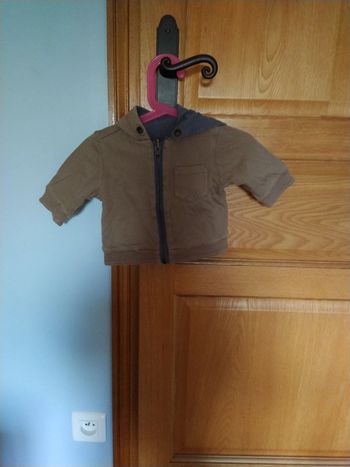 Gilet zippé 3 mois