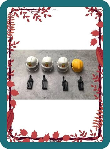 Accessoires pompiers playmobil