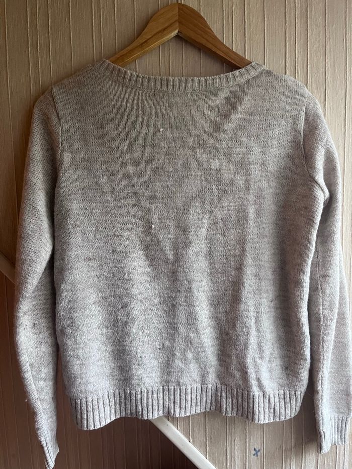 Gilet écru / beige taille 36 - photo numéro 7