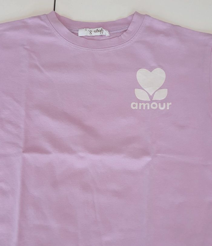 T-shirt parme - 6A - photo numéro 2