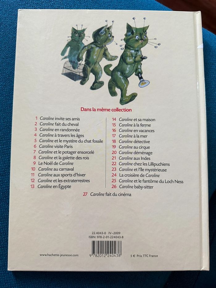 Livre Caroline et les extraterrestres rare Pierre Probst album bd vintage - photo numéro 2