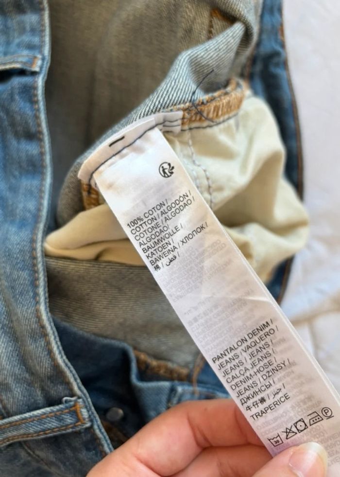Jean homme Kiabi regular – taille 2XL 50– bleu délavé – coupe droite - photo numéro 7