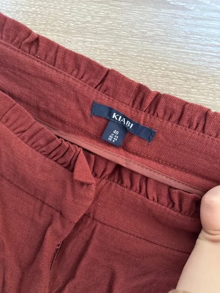 Short rouge foncé - photo numéro 2