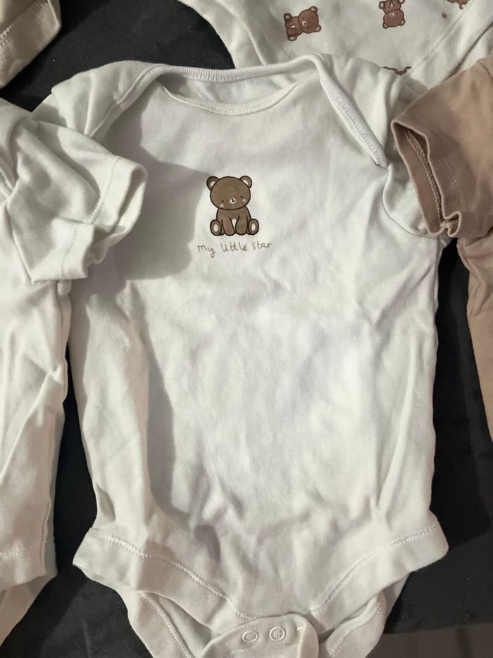 Lot de 7 body manche courte bébé (fille/garçon) - photo numéro 6