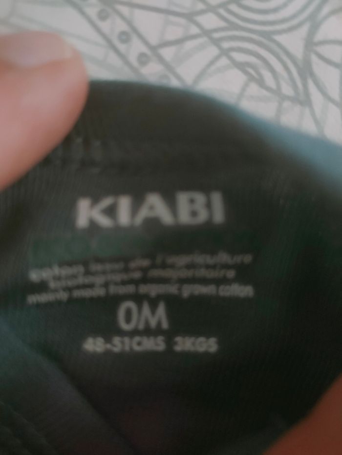 Bodies Kiabi 0 mois - photo numéro 3