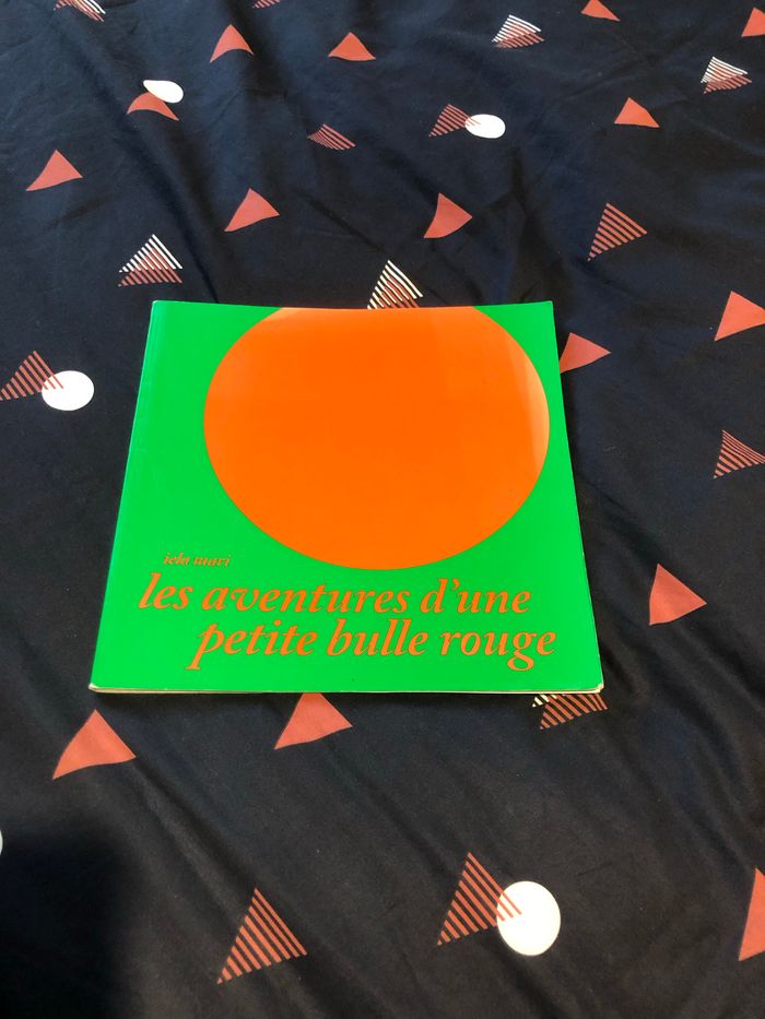 Livre « Les aventures d’une petite bulle rouge »
