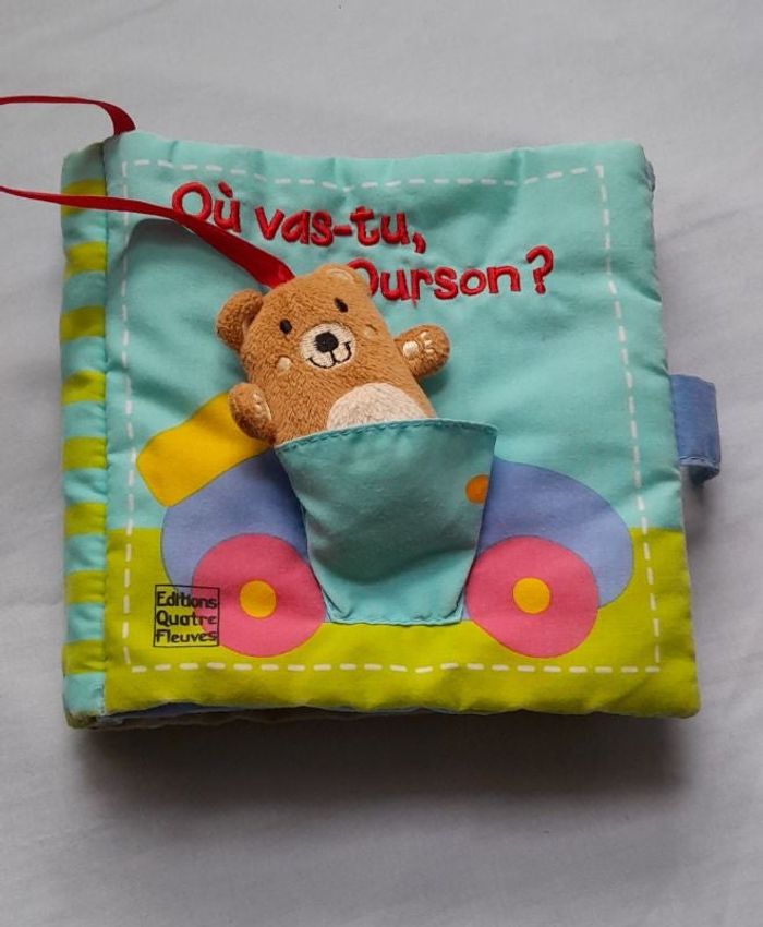 Livre en tissu éditions Quatre Fleuves