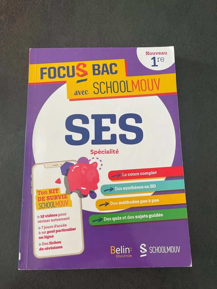 Schoolmouv ses 1ere spécialité lycée terminale bac