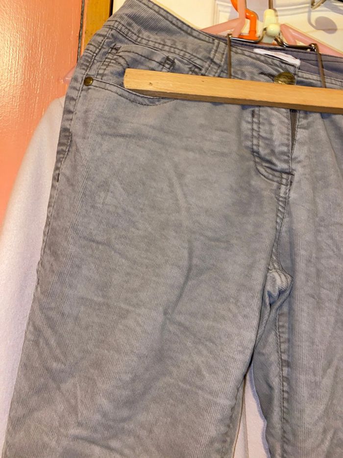 Pantalon Vintage effet velour - photo numéro 4