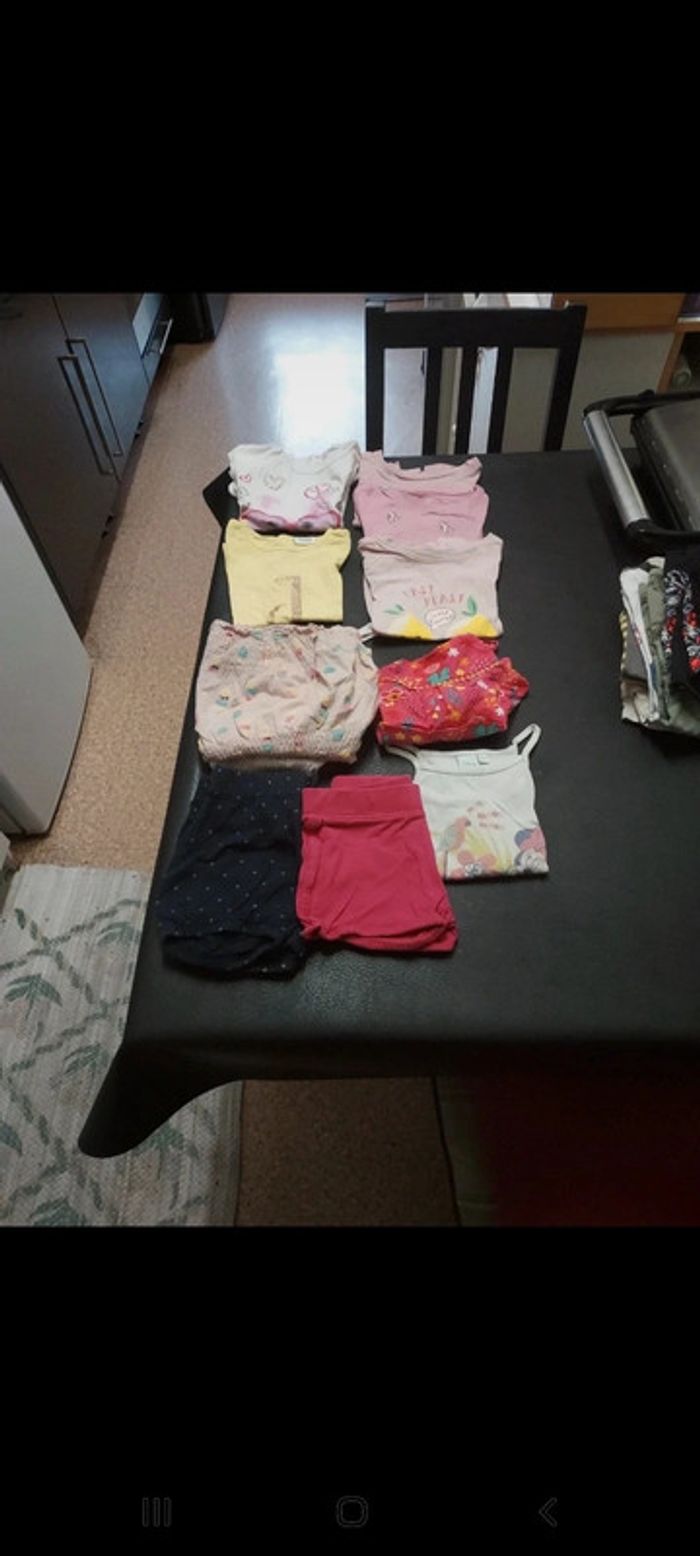 Lot de 18 vêtements été fille 2 ans - photo numéro 20
