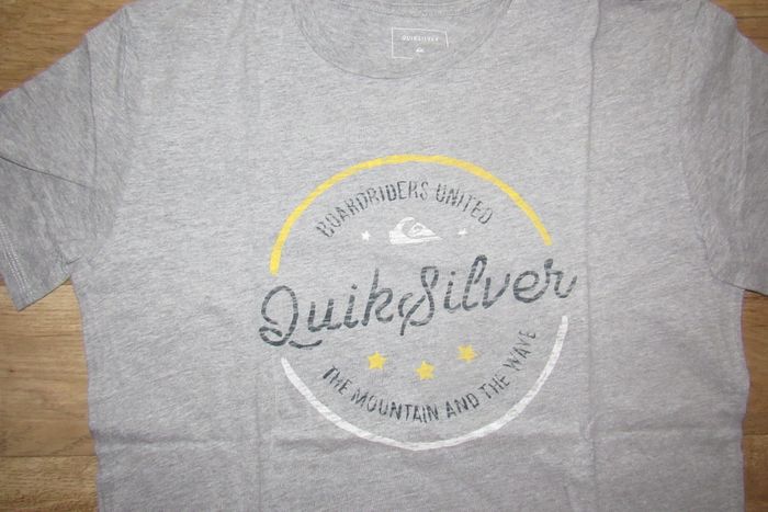 TEE SHIRT MC GRIS "QUIKSILVER" - TAILLE XS - n°13 - photo numéro 2