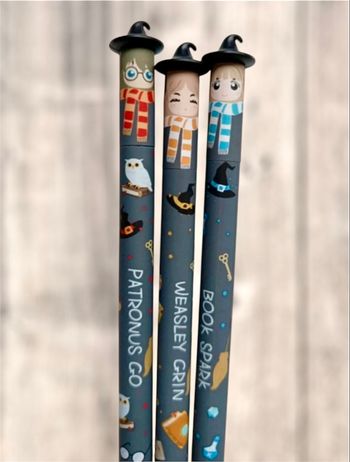 Lot de3 stylos effaçables Harry Potter Neuf 