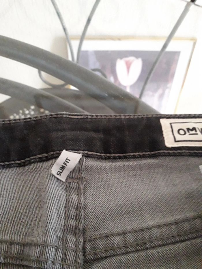 Pantalon slim fit noir neuf OMW - photo numéro 3